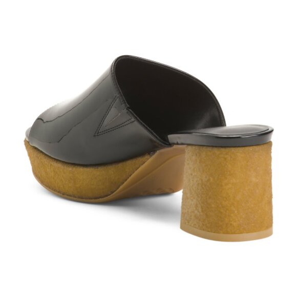 NEW AEROSOLES Canie Platform Heel Sandals black 166mn - Picture 2 of 2